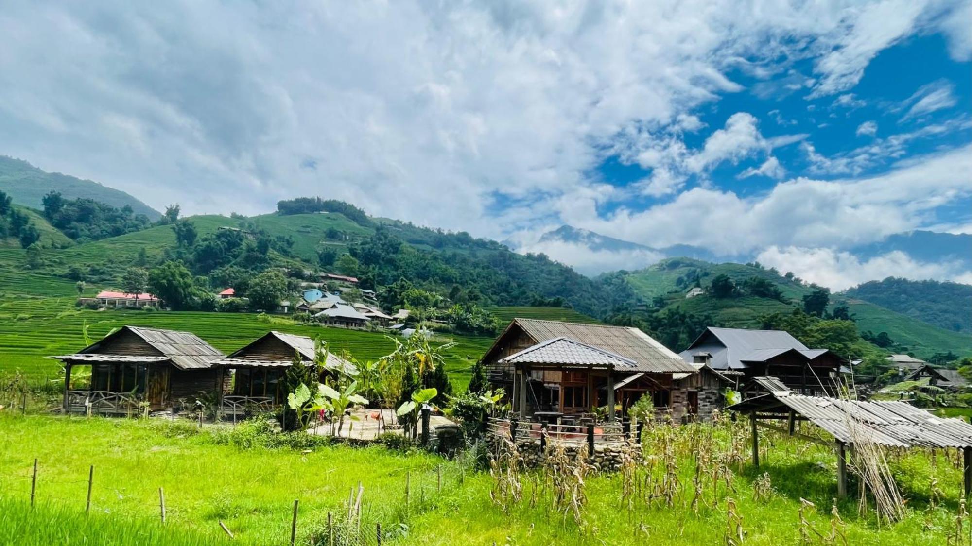 Хостел Eco Rice Fields House Шапа Экстерьер фото
